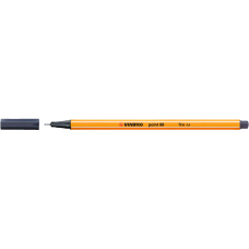 Rostirón, tűfilc 0,4mm, STABILO Point 88 szürke