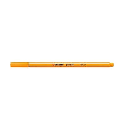 Rostirón, tűfilc 0,4mm, STABILO Point 88 narancs