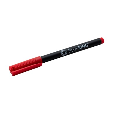 Rostirón, tűfilc alkoholos 0,4mm, OHP Bluering® S piros