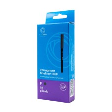 Rostirón, tűfilc alkoholos 0,5mm, OHP Bluering® F fekete