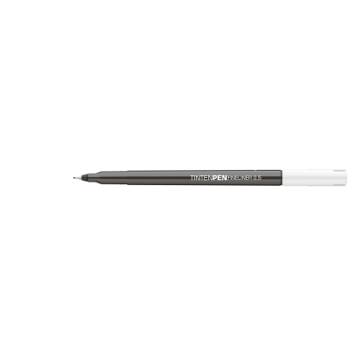 Rostirón, tűfilc vízbázisú, 0,5mm, kerek test, Tinten Pen Ico fekete