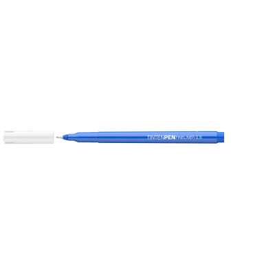 Rostirón, tűfilc vízbázisú, 0,5mm, kerek test, Tinten Pen Ico kék