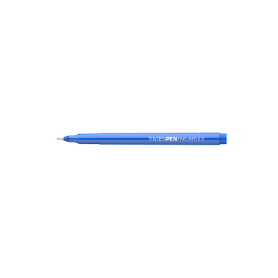 Rostirón, tűfilc vízbázisú, 0,5mm, kerek test, Tinten Pen Ico kék