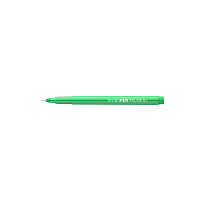 Rostirón, tűfilc vízbázisú, 0,5mm, kerek test, Tinten Pen Ico zöld