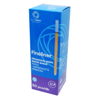 Rostirón, tűfilc vízbázisú, 0,5mm, hatszögletű test, Bluering® világoskék