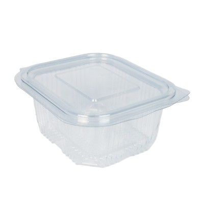 Salátás tál egybefedeles PET 375 ml 100 db/csomag Salátás tál egybefedeles PET 375 ml 100 db/csomag