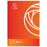 Spirálfüzet A4, 70lap Bluering® kockás