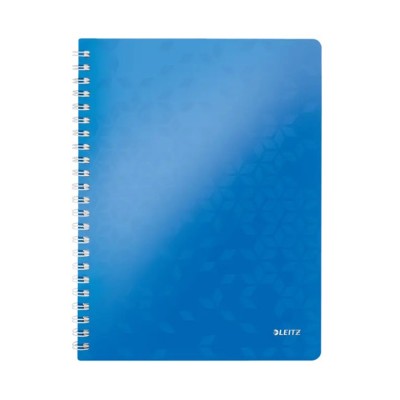 Spirálfüzet A4 vonalas Wow 4637 Leitz kék
