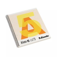 Spirálfüzet A5, 70lap kockás Esselte