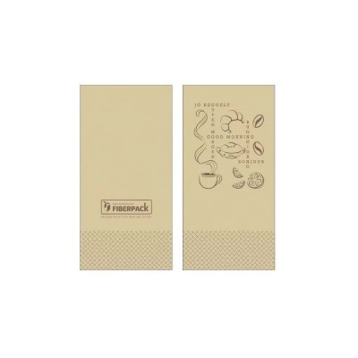 Szalvéta 2 rétegű 1/8 hajtás lapméret: 33 x 33 cm 50 db/csomag Jó reggelt! Lucart Econatural _82100300