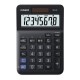 Számológép asztali 8 digit nagy, döntött kijelző Casio MS 8 F fekete