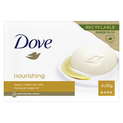 Szappan 4 x 90 g Dove Nourishing