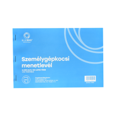 Személygépkocsi menetlevél A5, 100 lapos D.GEPJ.36/5 Bluering®