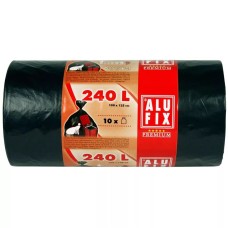 Szemeteszsák 240 liter 120 x 125 cm 40 mikron 10 db/tekercs