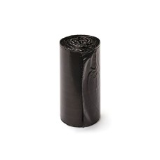 Szemeteszsák 30 liter 55 x 55 cm 15 mikron 10 db/tekercs fekete