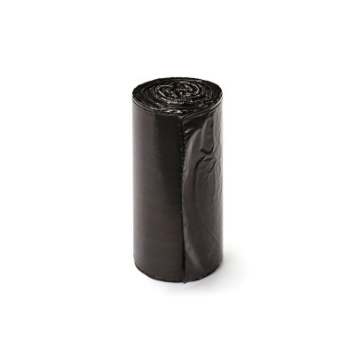 Szemeteszsák 30 liter 55 x 55 cm 15 mikron 10 db/tekercs fekete
