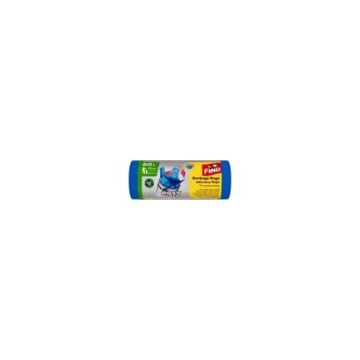 Szemeteszsák köthető füles 60 literes 20 db/tekercs Easy Pack Fino kék