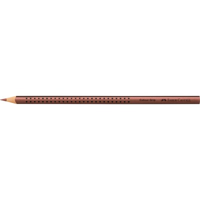 Színes ceruza háromszögletű GRIP Faber-Castell csokoládébarna