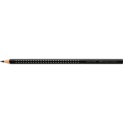 Színes ceruza háromszögletű GRIP Faber-Castell fekete