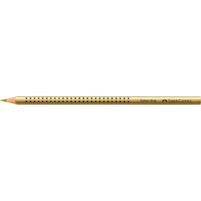 Színes ceruza háromszögletű GRIP Faber-Castell metál arany