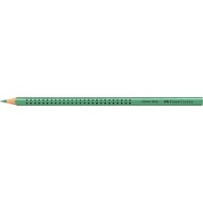Színes ceruza háromszögletű GRIP Faber-Castell metál zöld