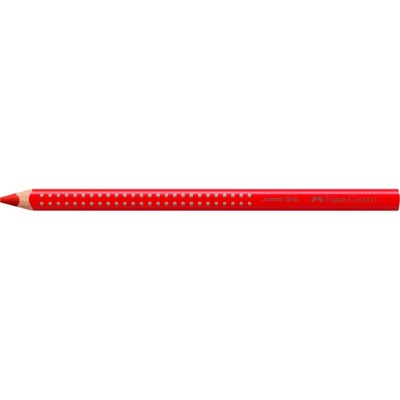 Színes ceruza háromszögletű GRIP Jumbo Faber-Castell eperpiros