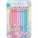 Színes ceruza készlet háromszögletű SPARKLE Faber-Castell 10klf. szín