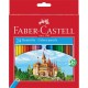 Színes ceruza készlet hatszögletű kastélyos Faber-Castell  24klf. szín