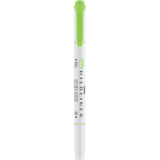Szövegkiemelő 1,0/3,5 mm, kétvégű Zebra Mildliner Cool & Refined zöld
