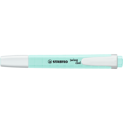 Szövegkiemelő 1-4mm, vágott hegy Stabilo Swing cool pastel 275/113 türkiz