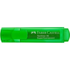 Szövegkiemelő 1-5mm vágott hegyű Faber-Castell 46 fluoreszkáló zöld