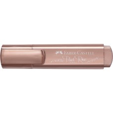 Szövegkiemelő 1-5mm vágott hegyű Faber-Castell 46 metál gyöngyház rózsaszín