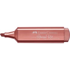 Szövegkiemelő 1-5mm vágott hegyű Faber-Castell 46 metál piros