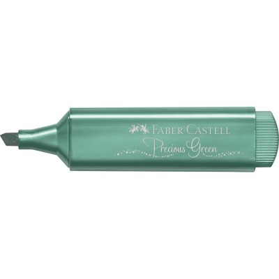 Szövegkiemelő 1-5mm vágott hegyű Faber-Castell 46 metál zöld