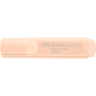 Szövegkiemelő 1-5mm vágott hegyű Faber-Castell 46 pasztell púder színű