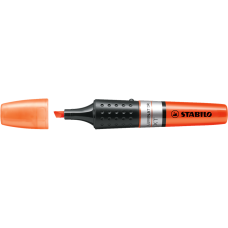 Szövegkiemelő 2-5mm, hengeres test Stabilo Luminator narancs
