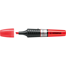 Szövegkiemelő 2-5mm, hengeres test Stabilo Luminator piros