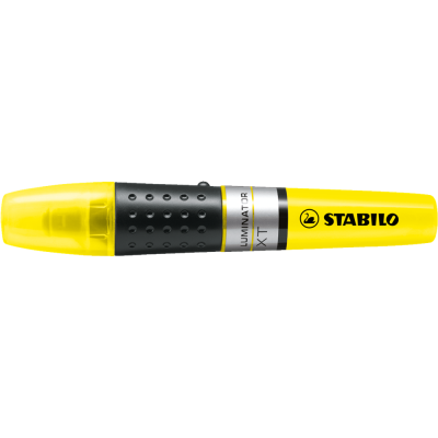 Szövegkiemelő 2-5mm, hengeres test Stabilo Luminator sárga