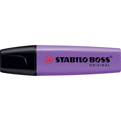 Szövegkiemelő 2-5mm, vágott hegyű, STABILO Boss original lila