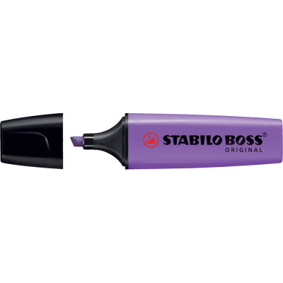Szövegkiemelő 2-5mm, vágott hegyű, STABILO Boss original lila