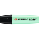 Szövegkiemelő 2-5mm, vágott hegyű, STABILO Boss original Pastel menta