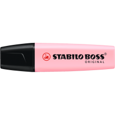 Szövegkiemelő 2-5mm, vágott hegyű, STABILO Boss original Pastel pink