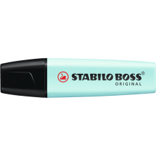 Szövegkiemelő 2-5mm, vágott hegyű, STABILO Boss original Pastel türkiz