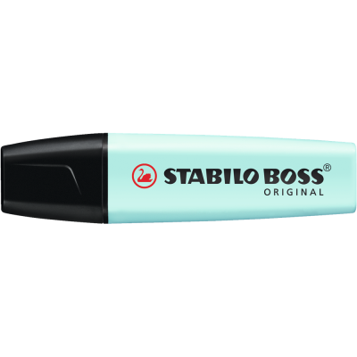 Szövegkiemelő 2-5mm, vágott hegyű, STABILO Boss original Pastel türkiz