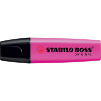 Szövegkiemelő 2-5mm, vágott hegyű, STABILO Boss original pink