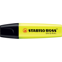 Szövegkiemelő 2-5mm, vágott hegyű, STABILO Boss original sárga