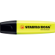 Szövegkiemelő 2-5mm, vágott hegyű, STABILO Boss original sárga