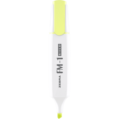 Szövegkiemelő 3,5 mm, Zebra FM-1 Mild, sárga