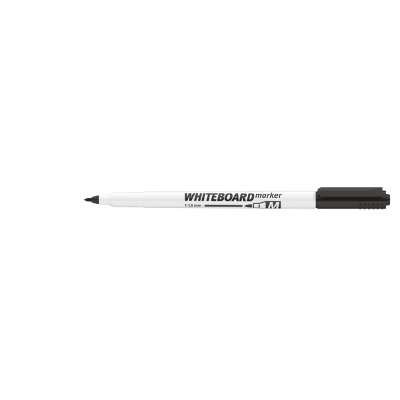 Táblamarker 1-1,5mm, M kerek Ico fekete