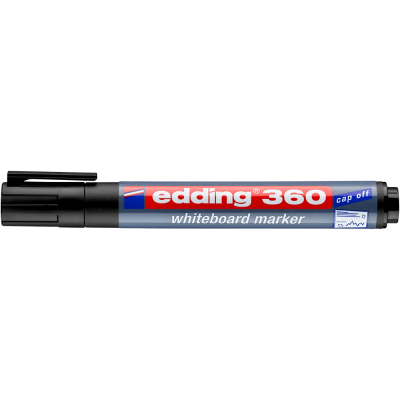 Táblamarker 1,5-3mm, kerek Edding 360 fekete